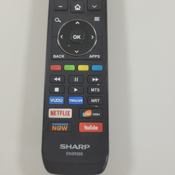 Sharp Other Sharp Smart Tv Remote Control Replacement Model En3r39s